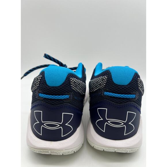 Under Armour HOVR Havoc 5 Team Basketball White/Navy Shoes 3024979-103 Size 10.5 main image 10